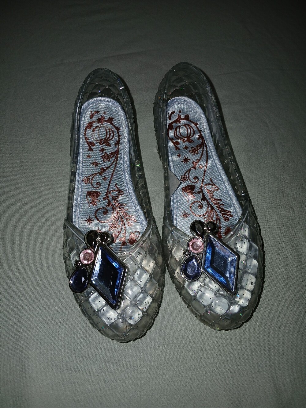 Disney Store Cinderella Light- Up Costume Shoes